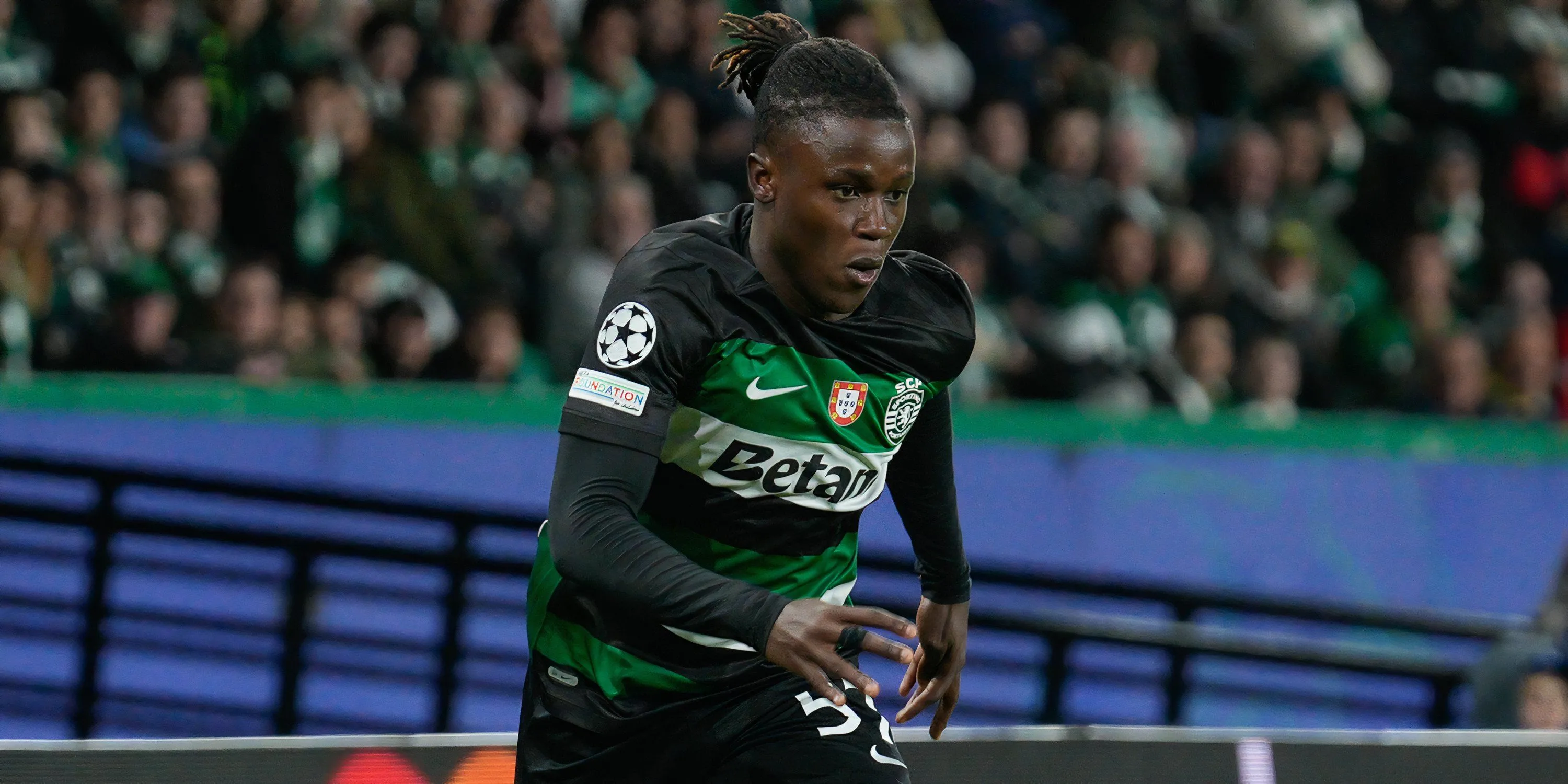 Geovany Quenda thi đấu cho Sporting CP