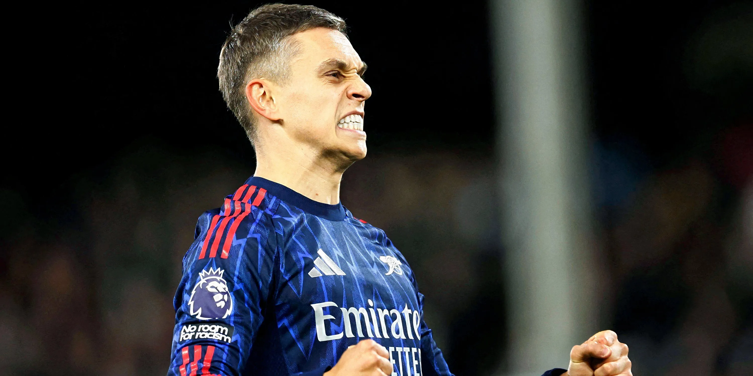 Leandro Trossard trong màu áo Arsenal