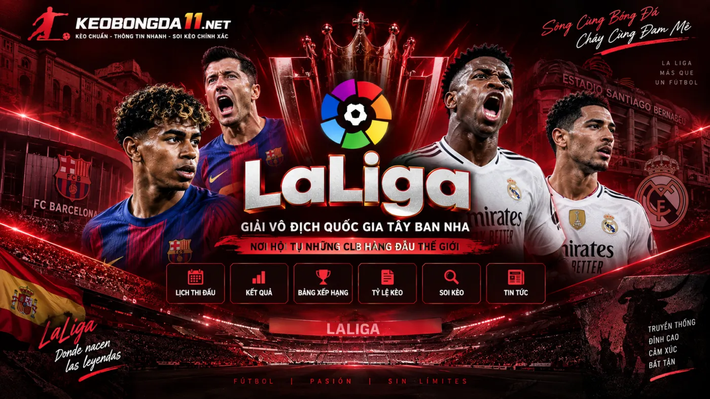 LaLiga – Giải Vô Địch Quốc Gia Tây Ban Nha