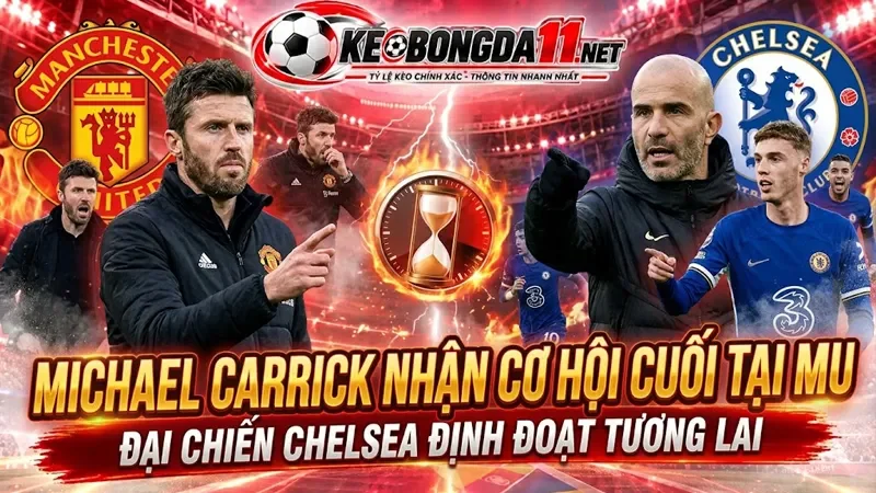 Kèo Michael Carrick Nhan Co Hoi Cuoi Tai Mu Dai Chien Chelsea Dinh Doat Tuong Lai